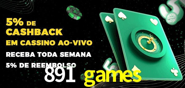 Promoções do cassino ao Vivo 891 games